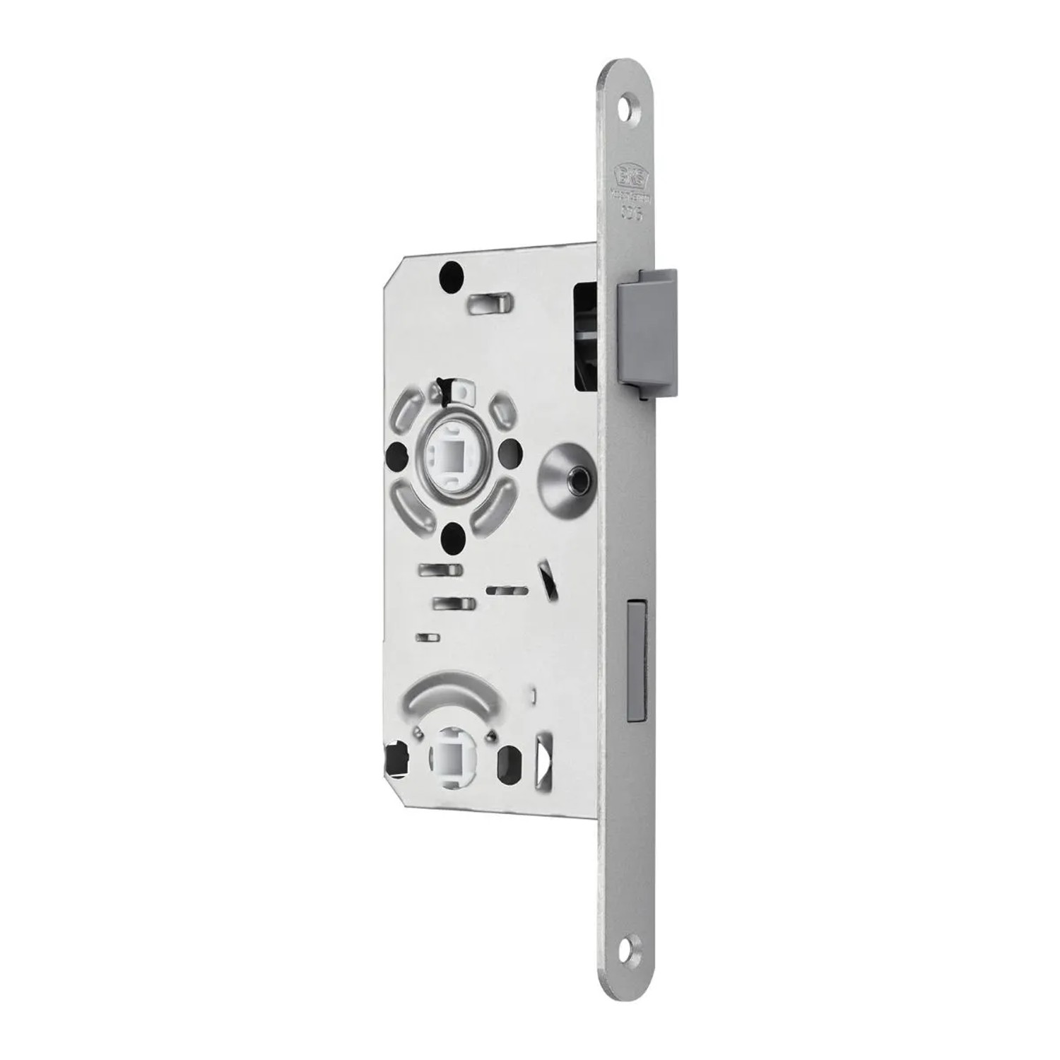 SOTECH BKS Türschloss 0215 WC Schloss Klasse 1 Dornmaß 55 mm Stulp 20 mm DIN Rechts Entfernung 78 mm Metall Kunststoff