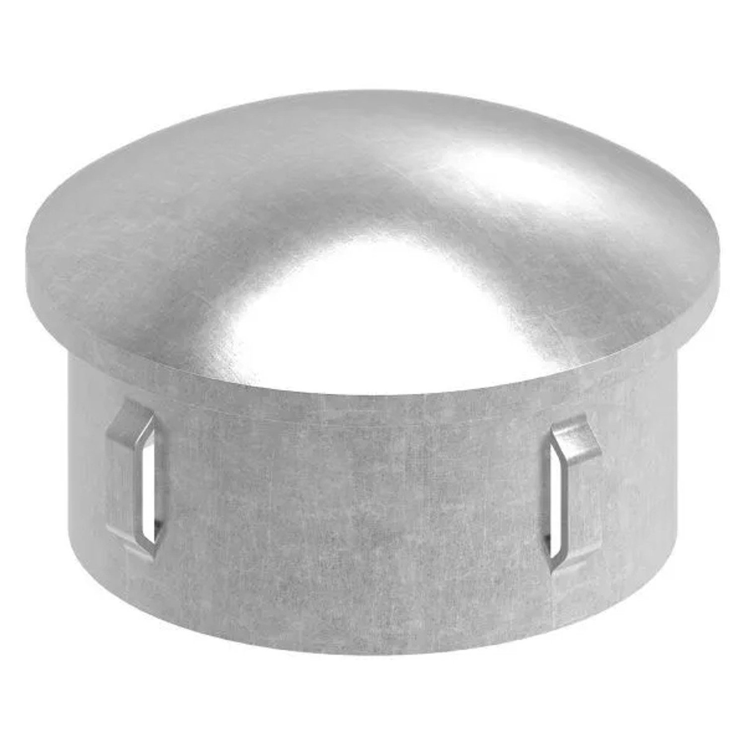 FeNau Stahlstopfen Leicht Gewölbt Für Ø 60,3x1,8-2,2 mm Stah S235JR Roh