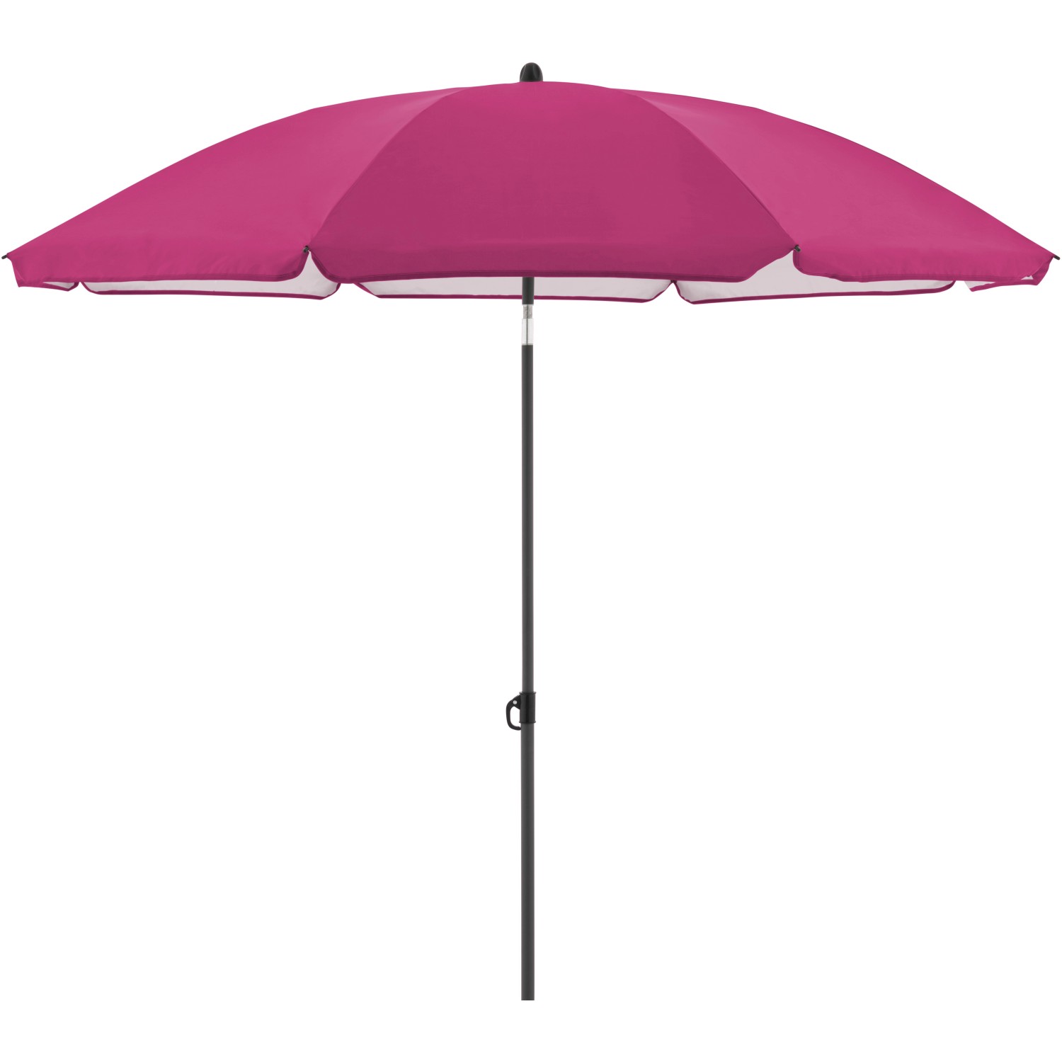 Derby Marktschirm Ø 165 cm Pink mit Handöffner