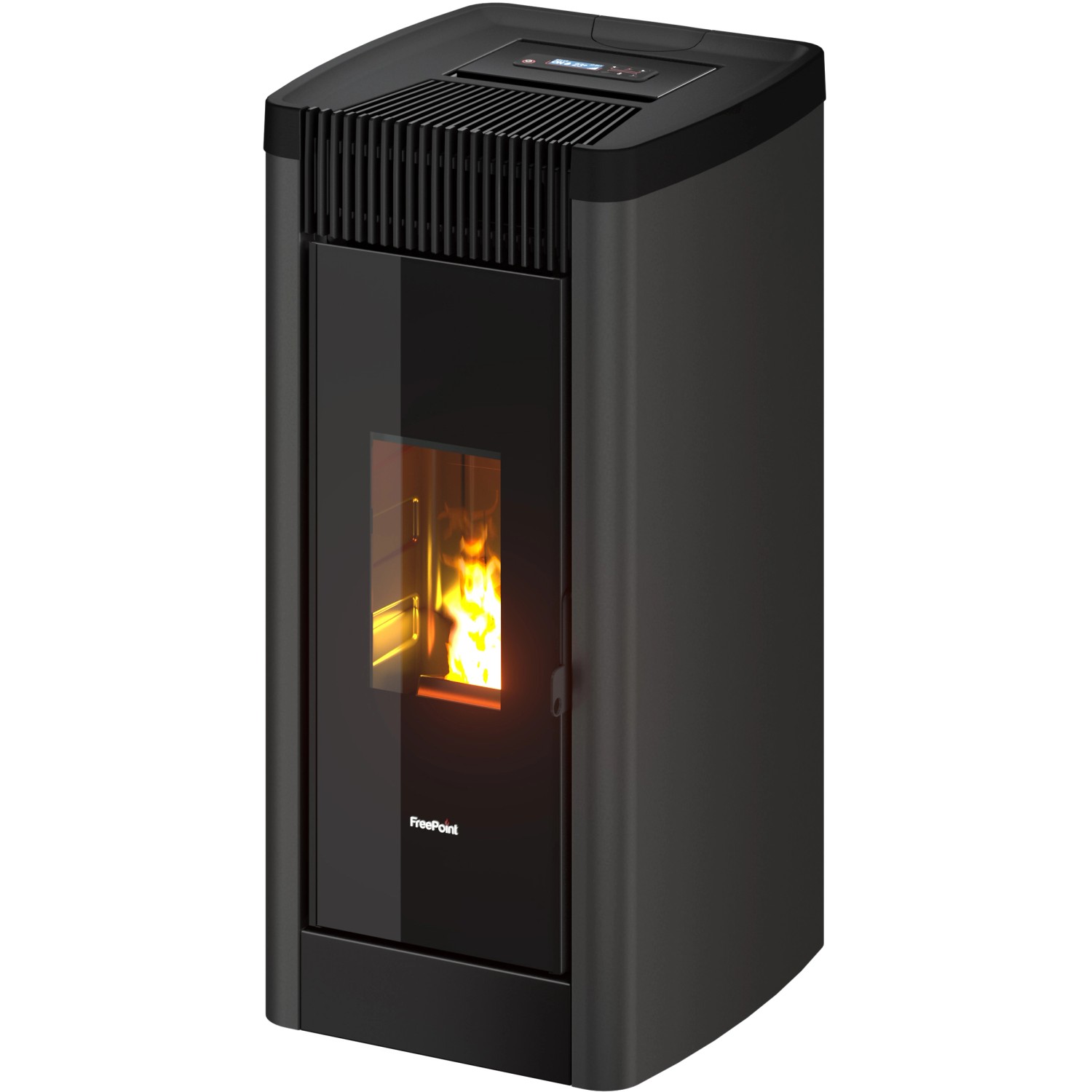 FreePoint Pelletofen Steel 9 Stahl Anthrazit 2,5 kW - 8,5 kW EEK: A+ günstig online kaufen