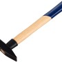 LUX Schlosserhammer 400g mit Eschenstiel und blauem Griffende.