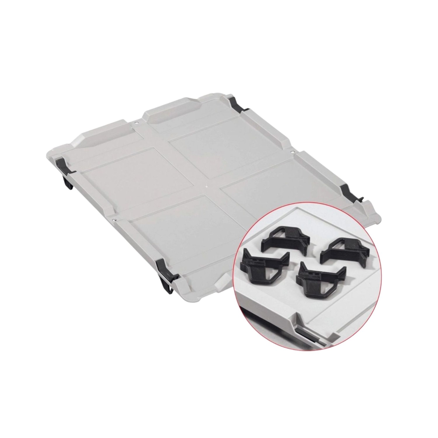 PROREGAL SparSet 5x Eurobox Nextgen Color Mit Auflagedeckel HxBxT 12x30x40c günstig online kaufen