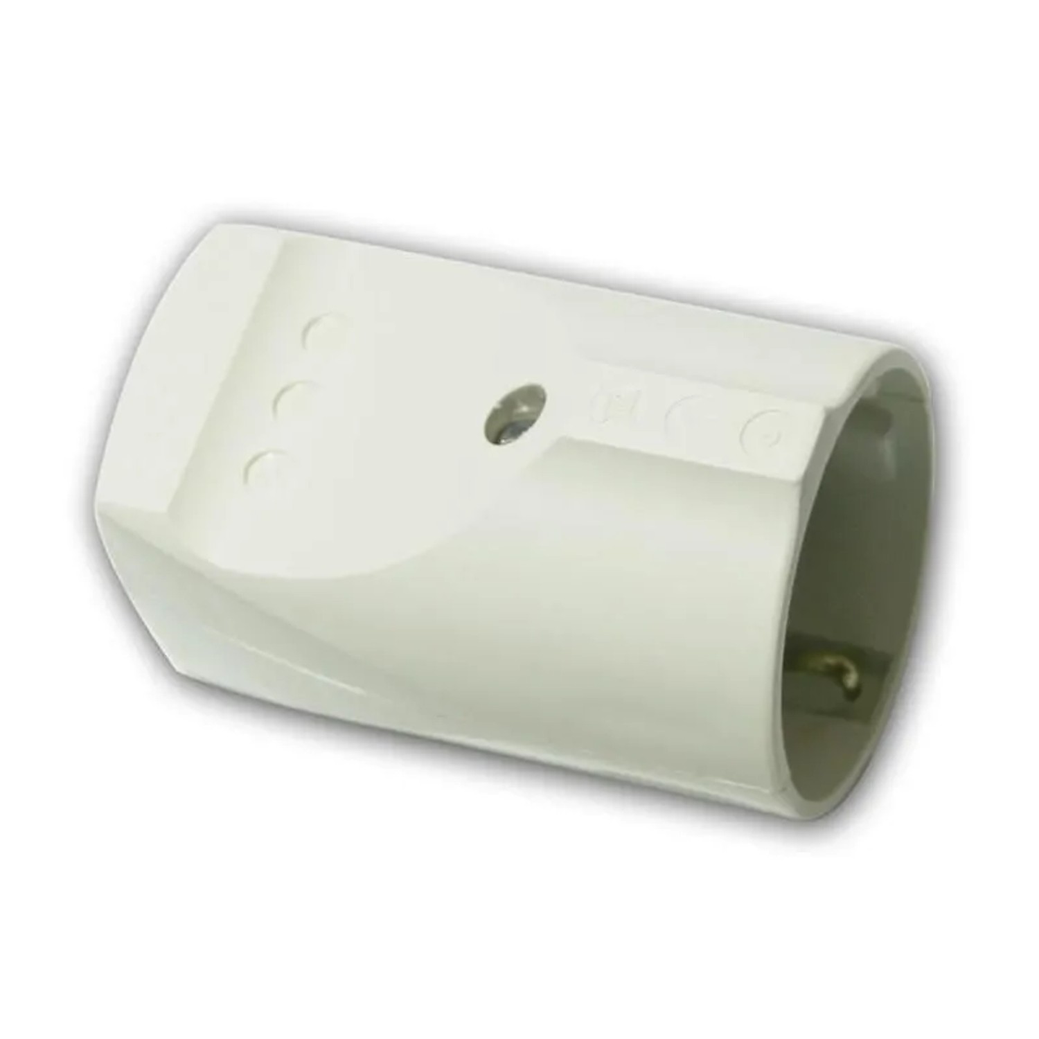 world-trading-net Standard Kupplung Weiß mit Schutzkontakt 250V 16A