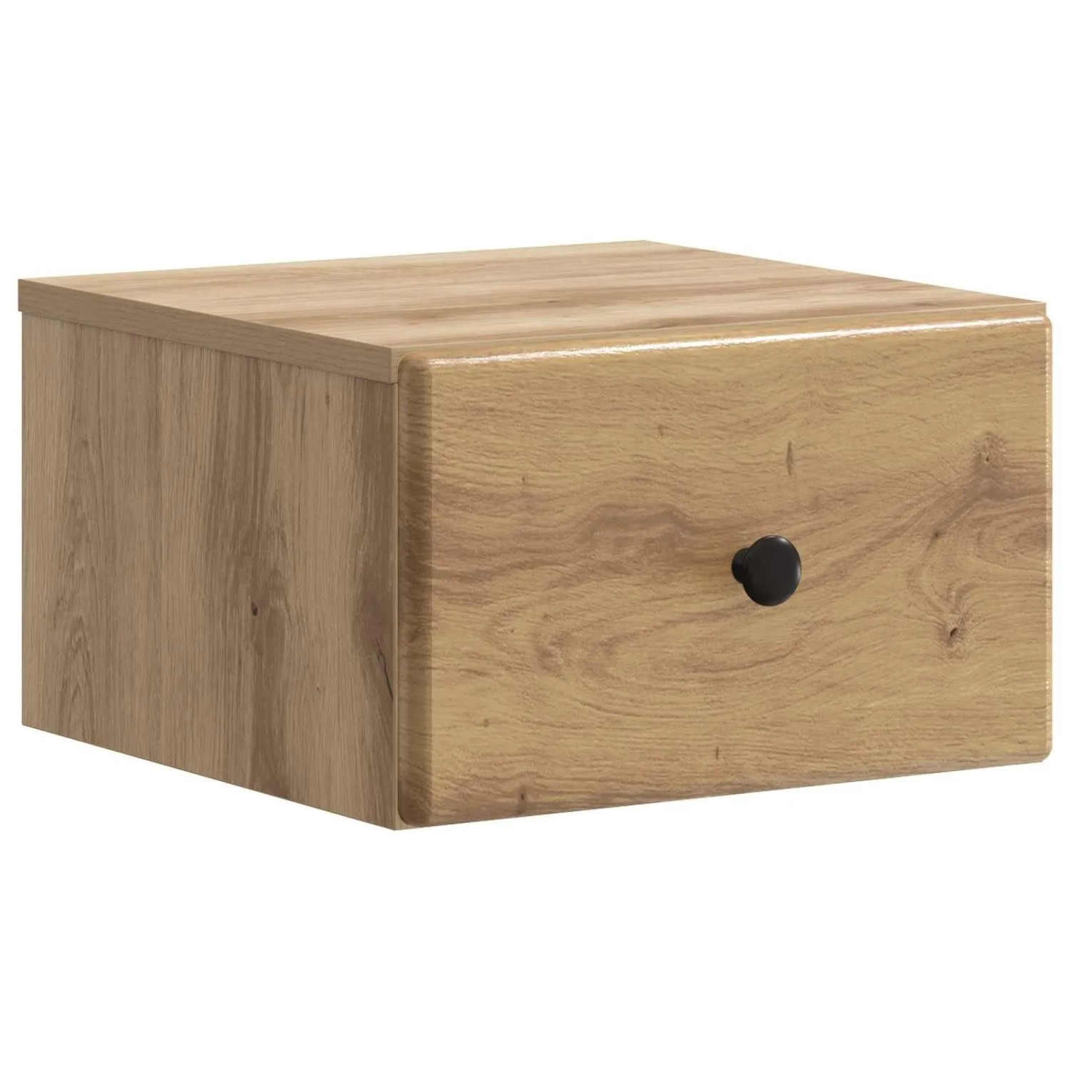 vidaXL Wandmontierter Nachttisch Artisan-Eiche 34,5 x 33 x 20 cm 899123