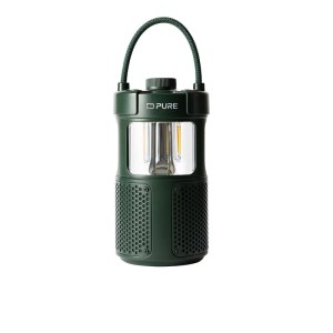 Pure Woodland Glow Wasserdichter Outdoor-Lautsprecher Mit LED-Lampe