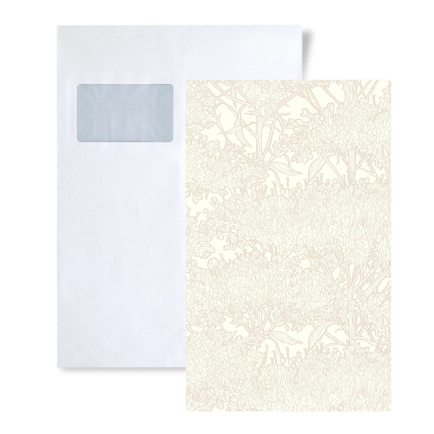 PROFHOME 1 MUSTERSTÜCK S-369727-GU DIN A4 MUSTER der Floral Tapete günstig online kaufen