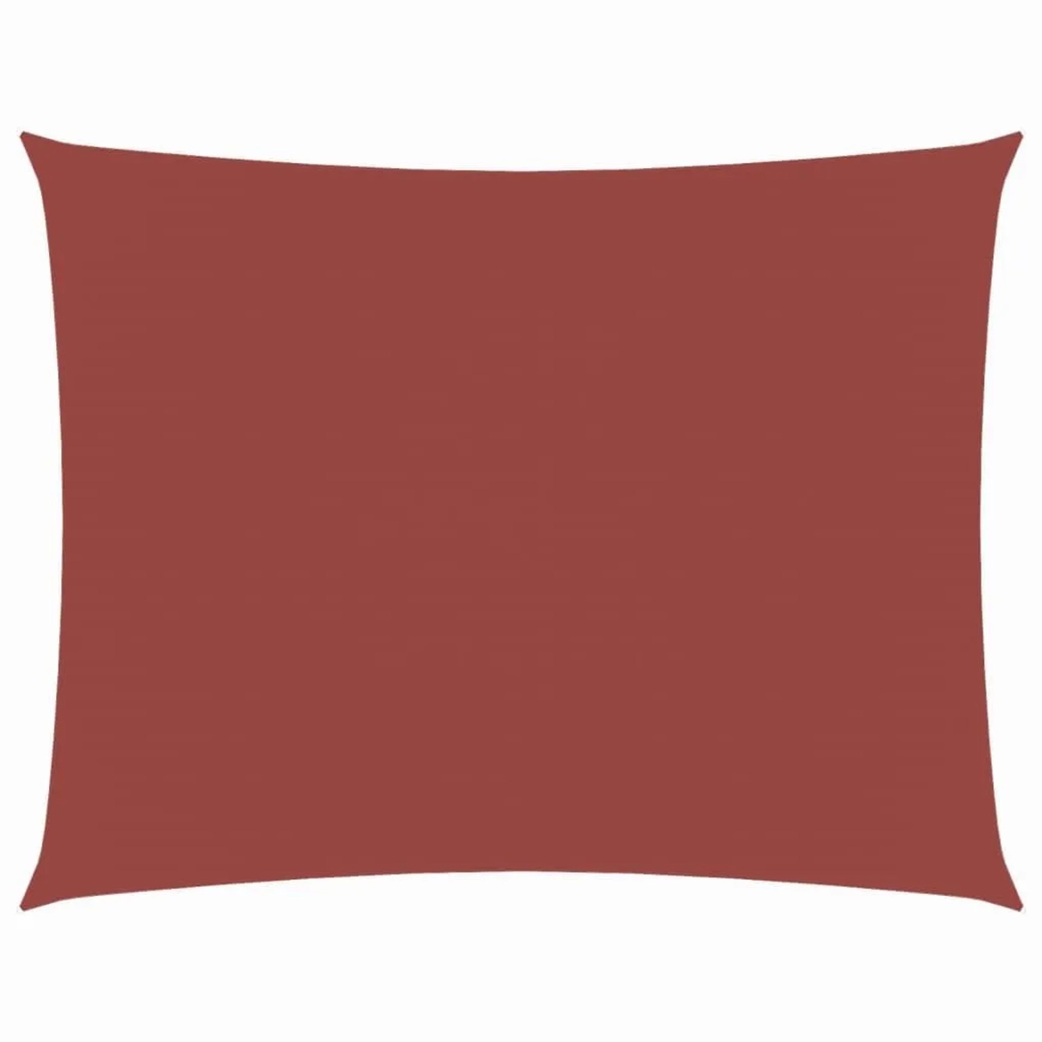 Furnicato Sonnensegel Oxford Gewebe Rechteckig 4x5 M Terrakotta Rot