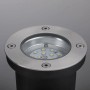 Paulmann Plug & Shine LED-Bodeneinbaustrahler, rund, IP65, warmweiß.
