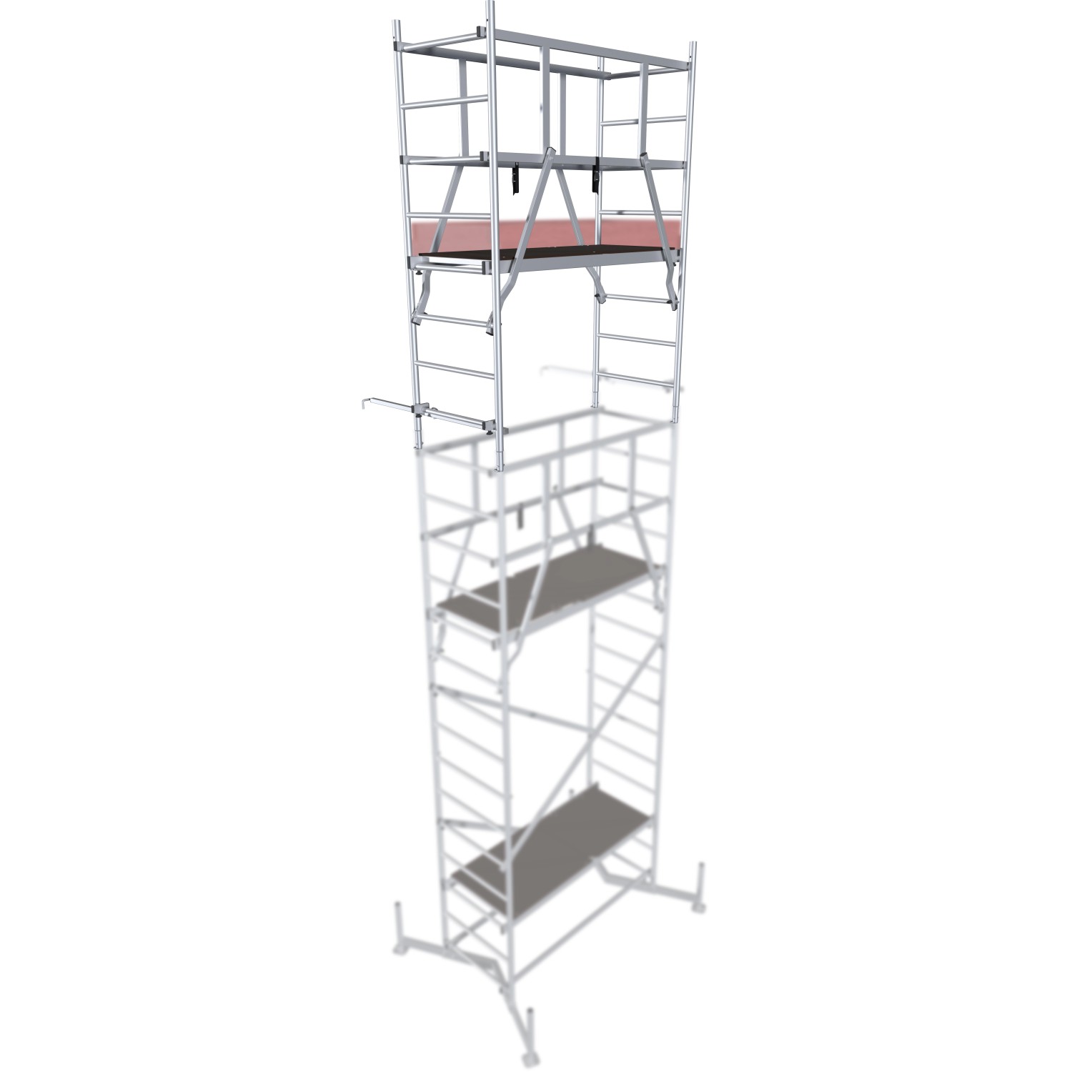 Krause Alu-Arbeitsgerüst Monto ClimTec zweite Aufstockung