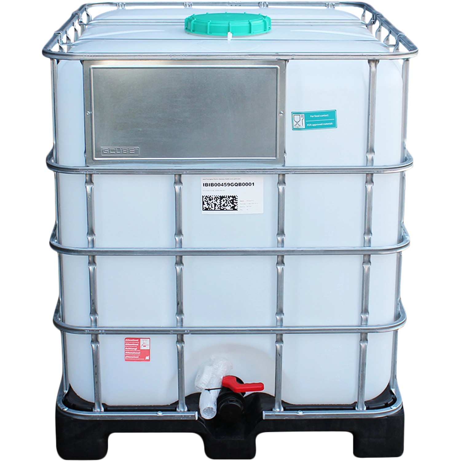 IBC Tank 1000 l mit Kunststoffpalette
