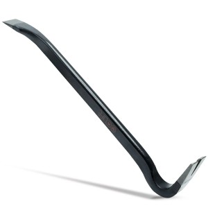 CCLIFE Nageleisen 350 x 22 x 12 mm Nagelzieher Brechstange Hebel mit Bester Hebelwirkung