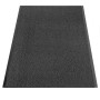 Anthrazitfarbene KARAT Schmutzfangmatte SKY, 120x100 cm, nach Maß. Fußmatte für den Innenbereich.