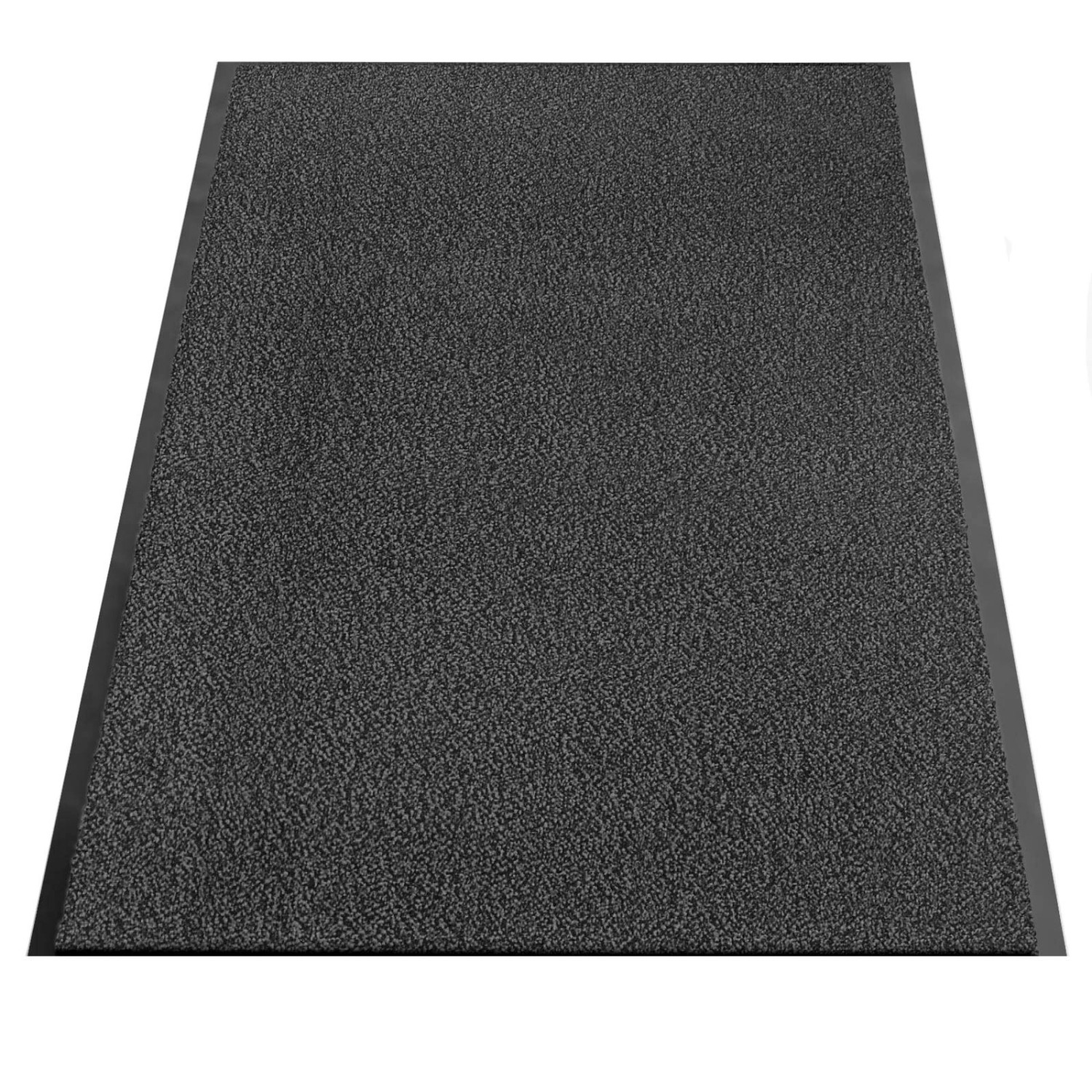 Anthrazitfarbene KARAT Schmutzfangmatte SKY, 120x100 cm, nach Maß. Fußmatte für den Innenbereich.