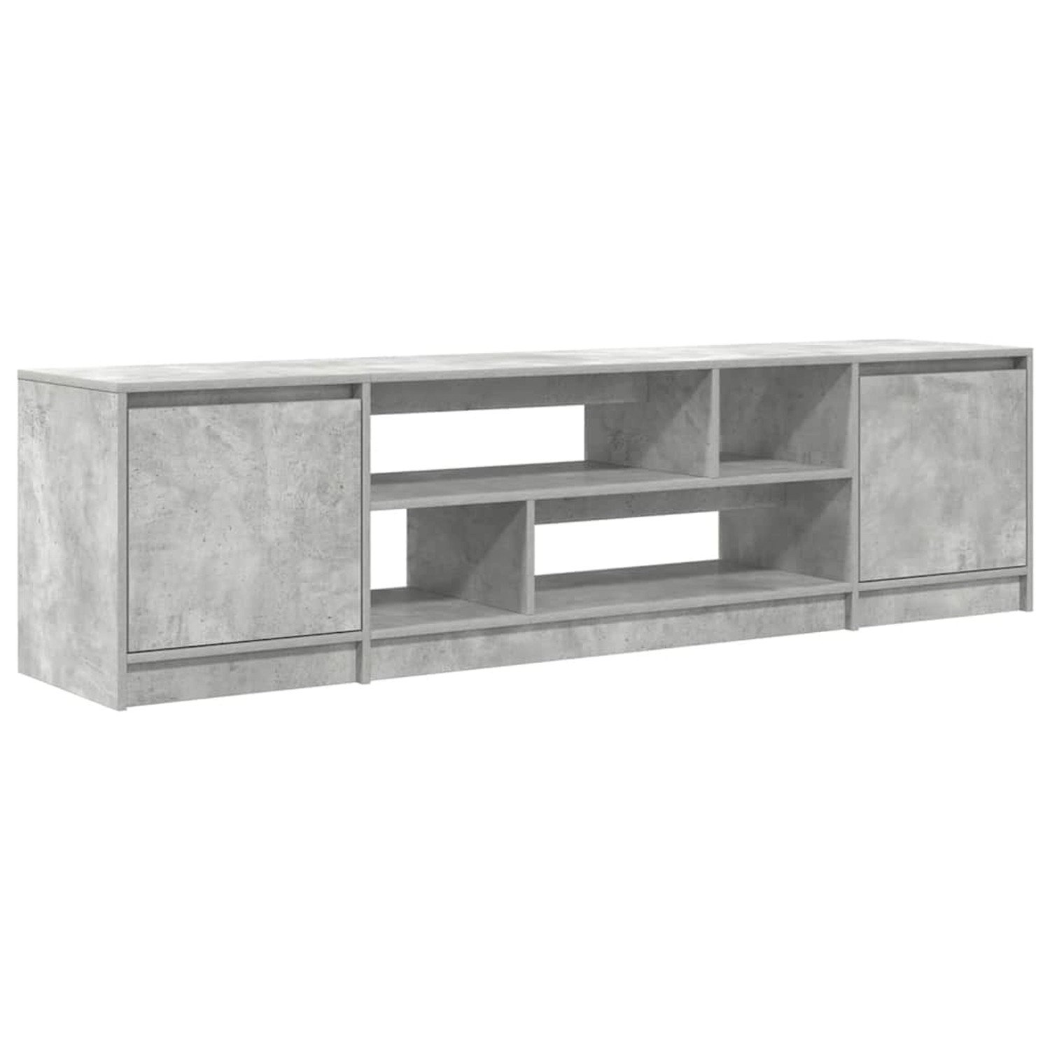 vidaXL TV-Schrank Betongrau 188,5x41x50 cm Holzwerkstoff 3328420 günstig online kaufen