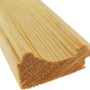 Bilderleiste aus Kiefernholz, 45x22 mm, 2400 mm Länge, für einfache Bildwechsel.