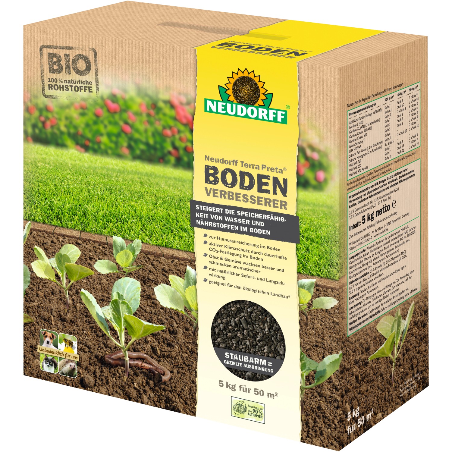 Neudorff Terra Preta Boden-Verbesserer 5 kg