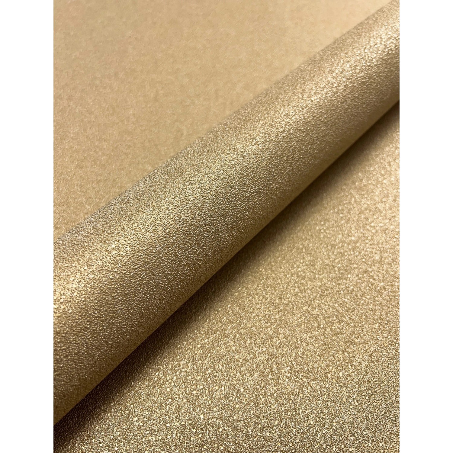 Newroom Vliestapete Fina Gold Unifarbe Modern FSC® günstig online kaufen