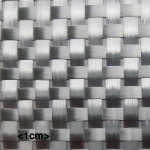 Detailaufnahme: DD Composite Rovinggewebe 800g/m², Leinwandbindung, für Behälter- und Rohrleitungsbau.