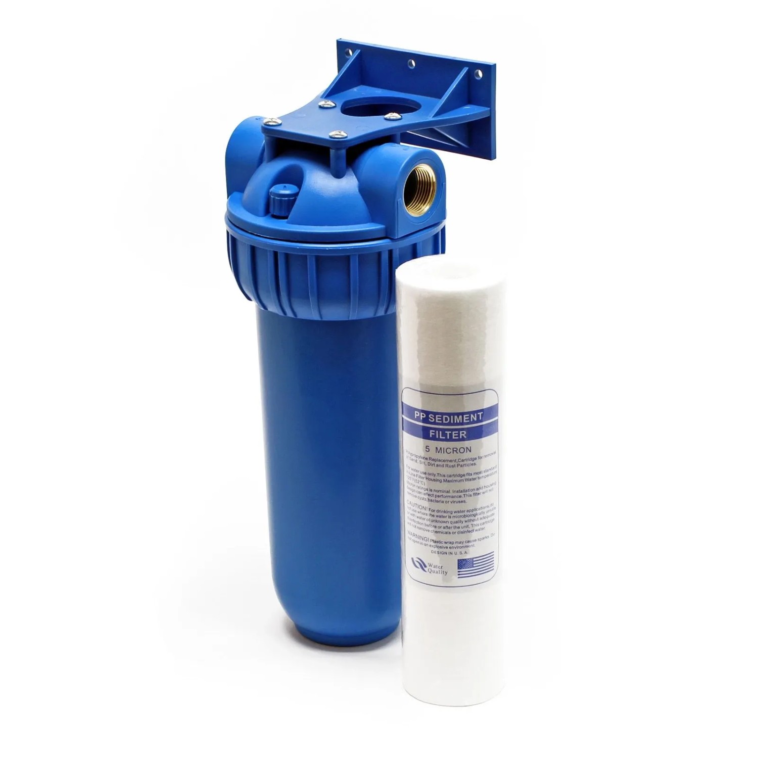 Naturewater Nw-Br10B1 1 Stufen Filter 5Μ 3289Mm 1 Zoll Einsatz 60Mm Pp Kartusche