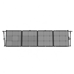 Litheli Solar Panel 200W SSU-200S, faltbares Solarmodul mit Ständer für Stromerzeuger.