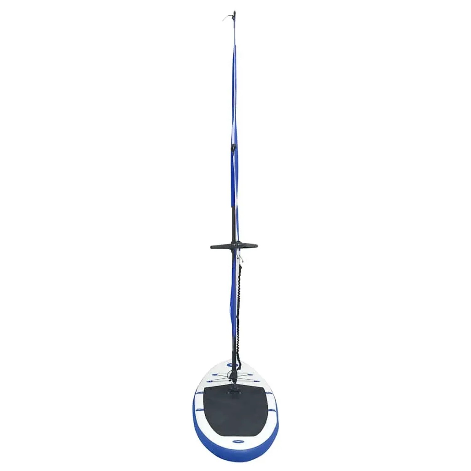 vidaXL Aufblasbares SUP-Board mit Segel Set Blau und Weiß 92210_4
