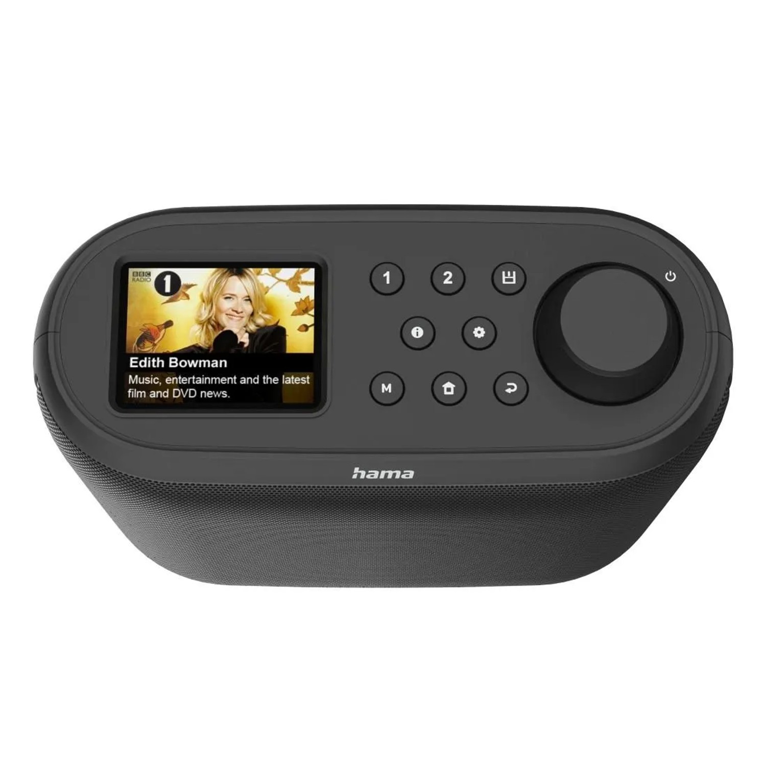 Hama Digitalradio DIR400 DAB+/Internetradio/ Bluetooth RX/App Schwarz
