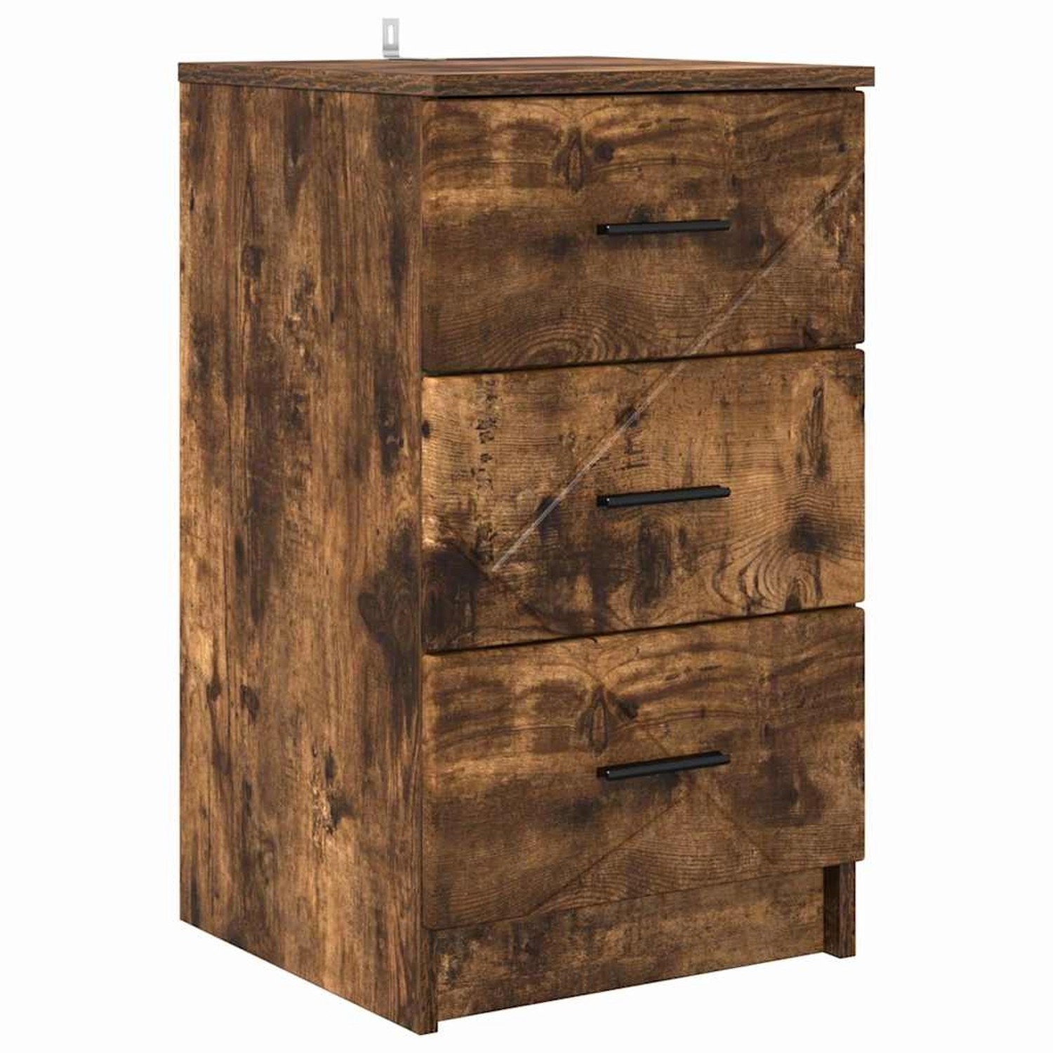 vidaXL Nachttisch Räuchereiche 38 x 38 x 66 cm Holzwerkstoff 883379 günstig online kaufen