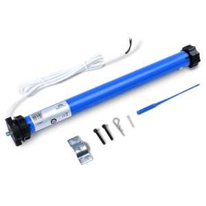 Sol Royal SolTec M24 Rohrmotor 10Nm mit Zubehör für Rollladensteuerung.