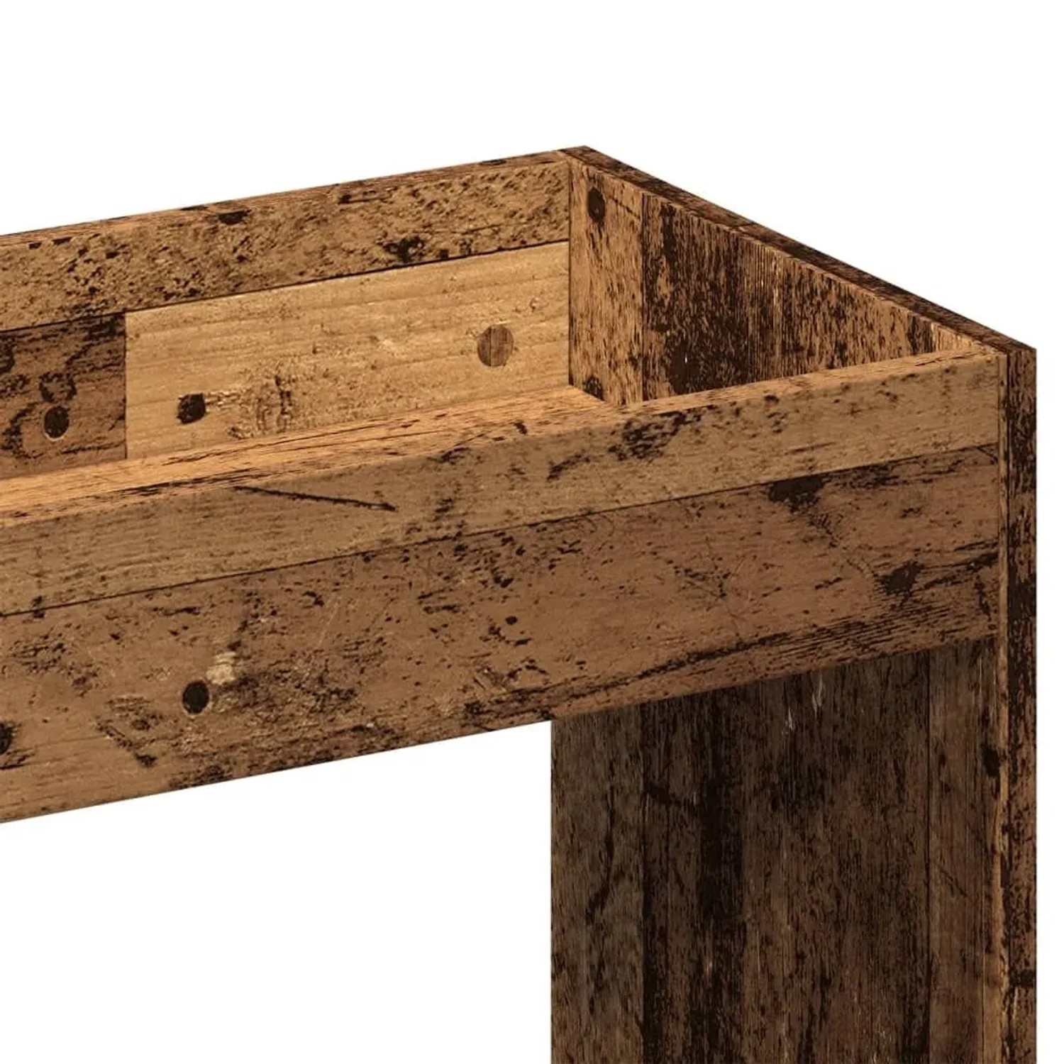 vidaXL Highboard Altholz-Optik 63x33x140 cm Holzwerkstoff 855113_9