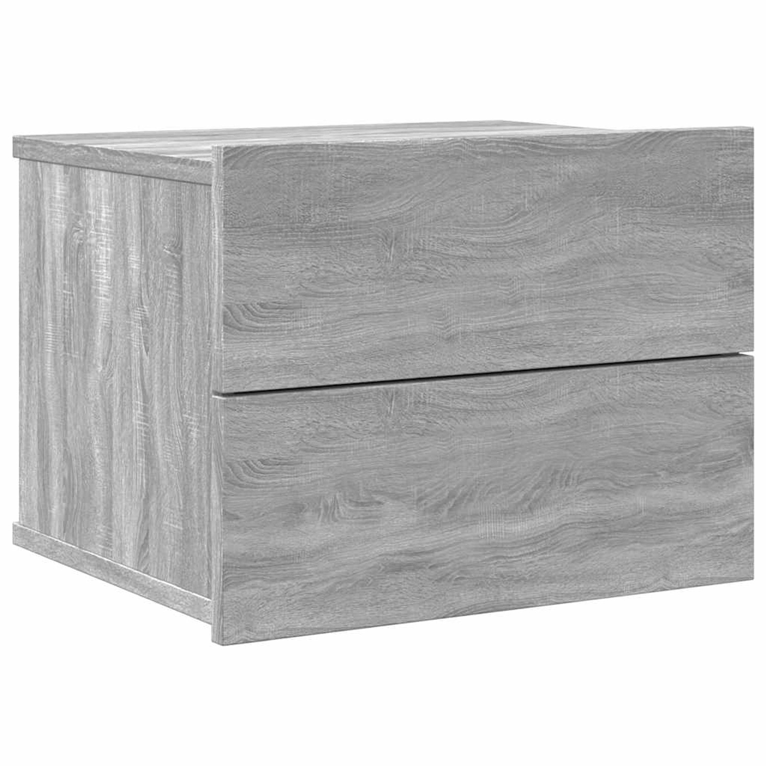 vidaXL Nachttisch Grau Sonoma 40x30x30 cm Holzwerkstoff 815413