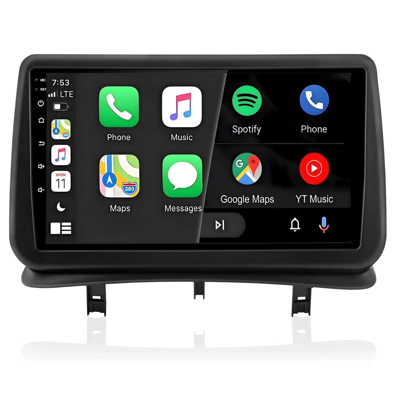 Image of Junsun Autoradio Für Renault Clio 3 2005-2014
