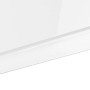 Detailaufnahme: Weißer Held Küchen Hängeschrank Gera, 60 cm, modernes Design.