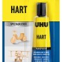 Uhu Hart Spezialkleber, 35g Tube, transparent, für Modellbau und Bastelarbeiten.