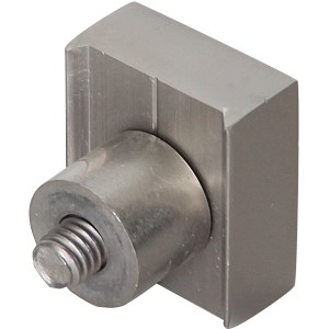 Adapter aus Aluminium für Treppen- & Geländer-Zubehör. Flexibel für Rundstab- oder Seilefüllungen.