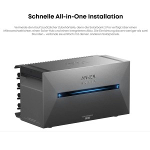Anker Solix Balkonkraftwerk 2000 Wp Mit Solarbank 2 E1600 Komplettset Mit Smart Meter