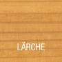 Holzoberfläche behandelt mit Bondex Intensiv-Öl Lärche. Natürliche Holzmaserung sichtbar.
