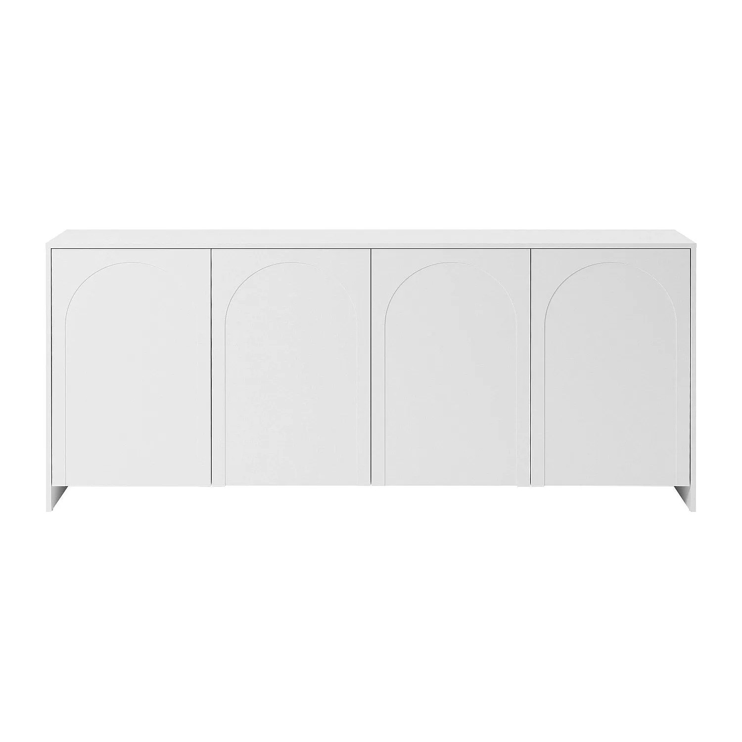 Vente-unique Sideboard Nalyra Weiß 198 cm
