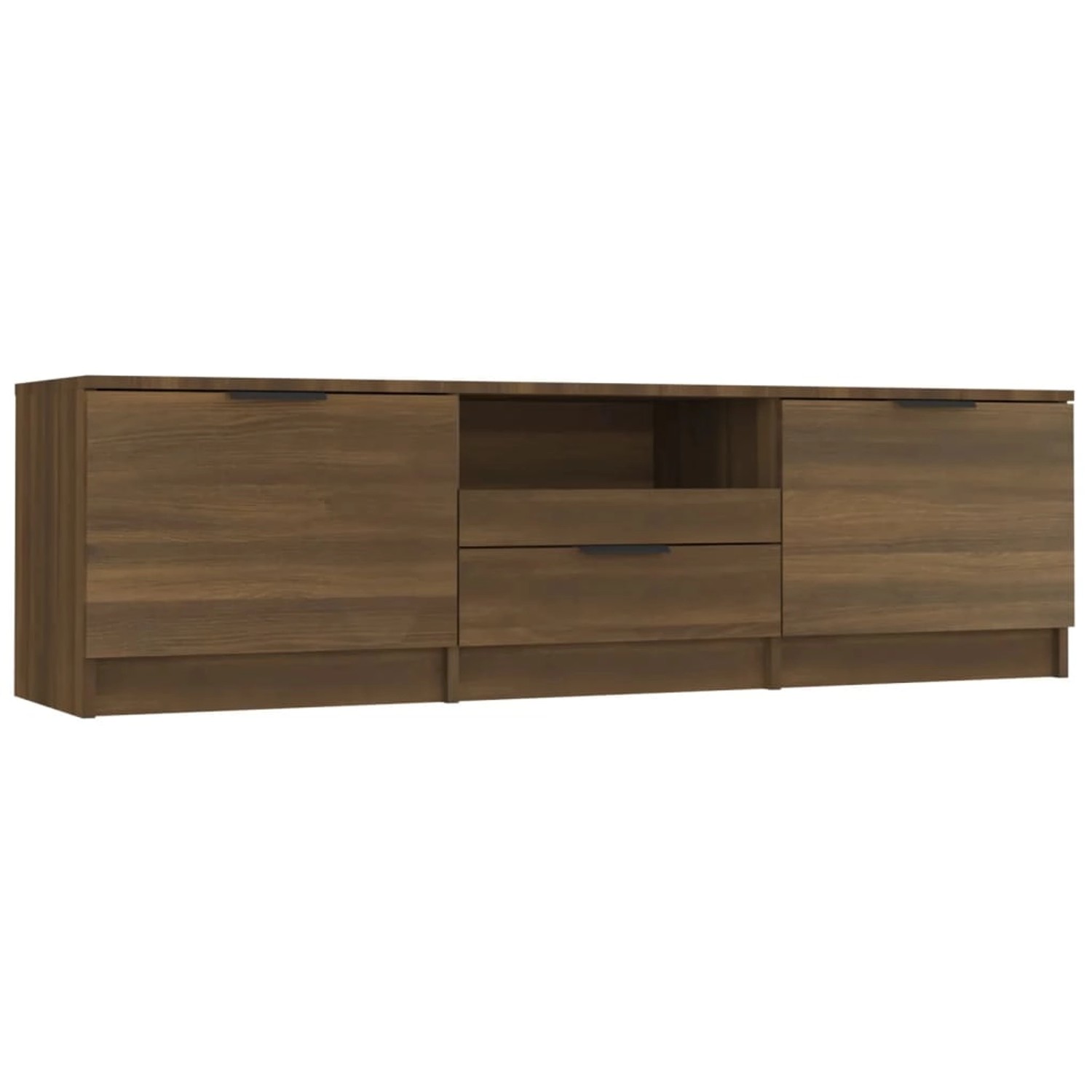 VidaXL TV-Schrank Braun Eichen-Optik 140x35x40 cm Holzwerkstoff günstig online kaufen