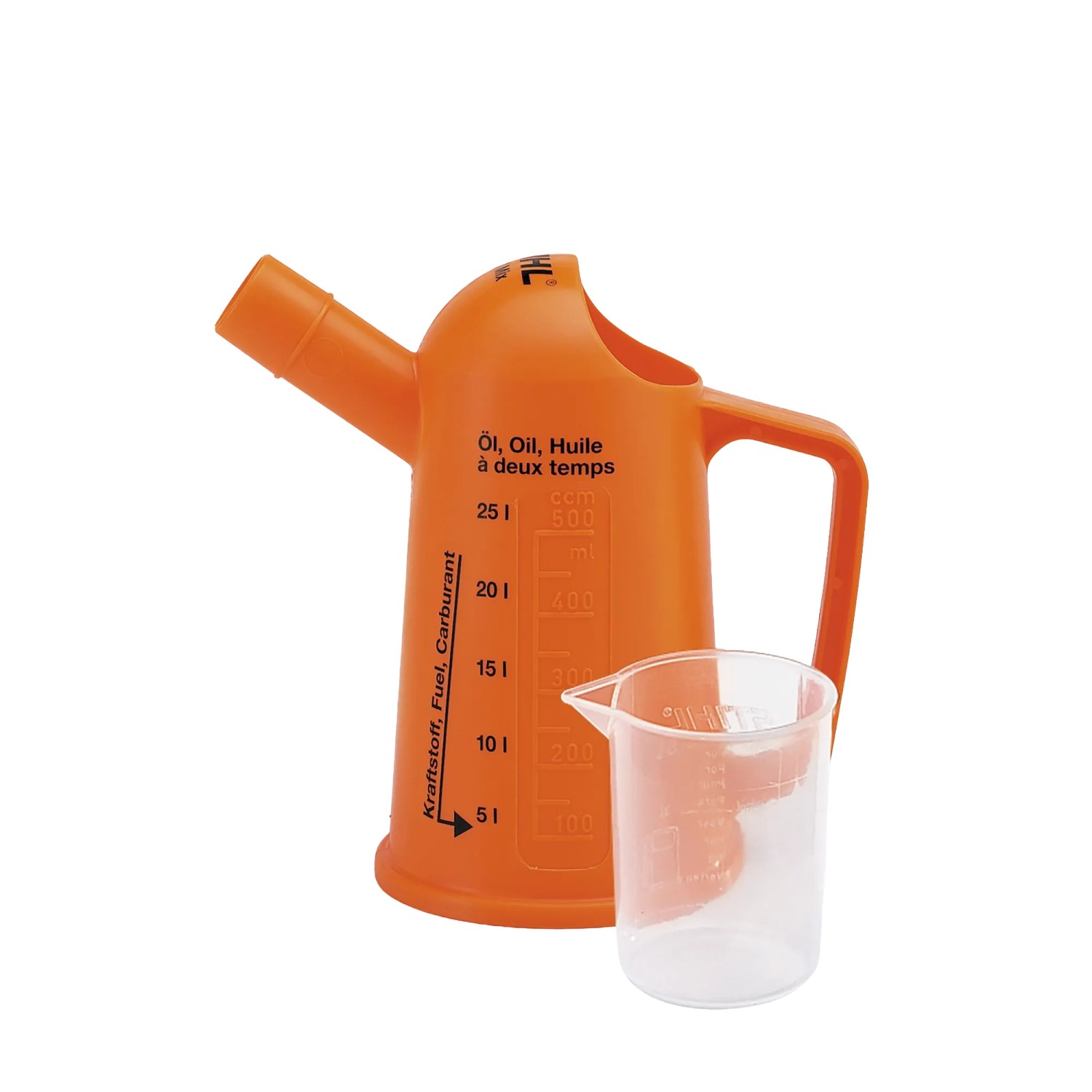 Stihl Messbecher 500 ml Orange-Grau