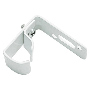 Gardinia Wandträger, weiß, 2er-Pack für Stil- & Seilspanngarnituren.