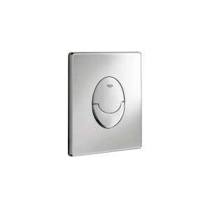 Grohe Skate Air Drückerplatte, Chrom, für senkrechte Montage.