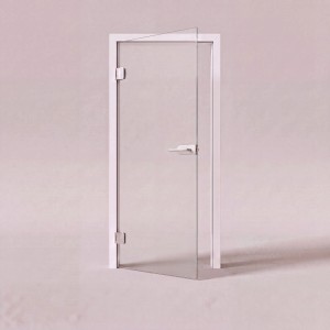 Doorlegro Glasdrehtür Studio Office Klar 834 mm
