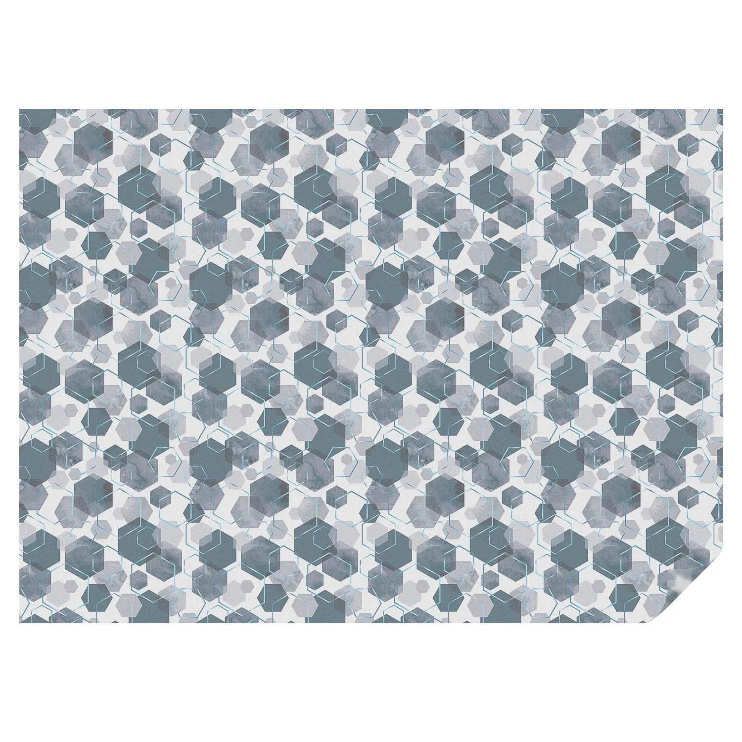 Tulup Buntglasfolie Geometrische Sechsecke Fensterfolie Buntglas Optik 200x günstig online kaufen