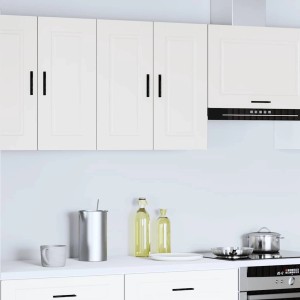 vidaXL Küchen-Hängeschrank Porto Weiß Holzwerkstoff 854057