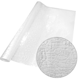 ProHome Fensterfolie Struktur, 60x150cm, statisch haftend, für Sichtschutz und UV-Schutz.