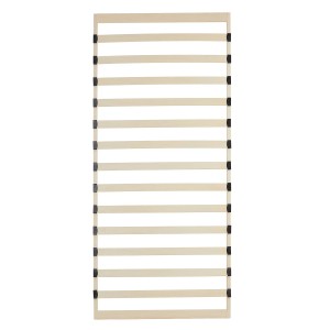 Homestyle4u Lattenrost 90x200 cm mit 13 Federholzleisten und Holzrahmen.