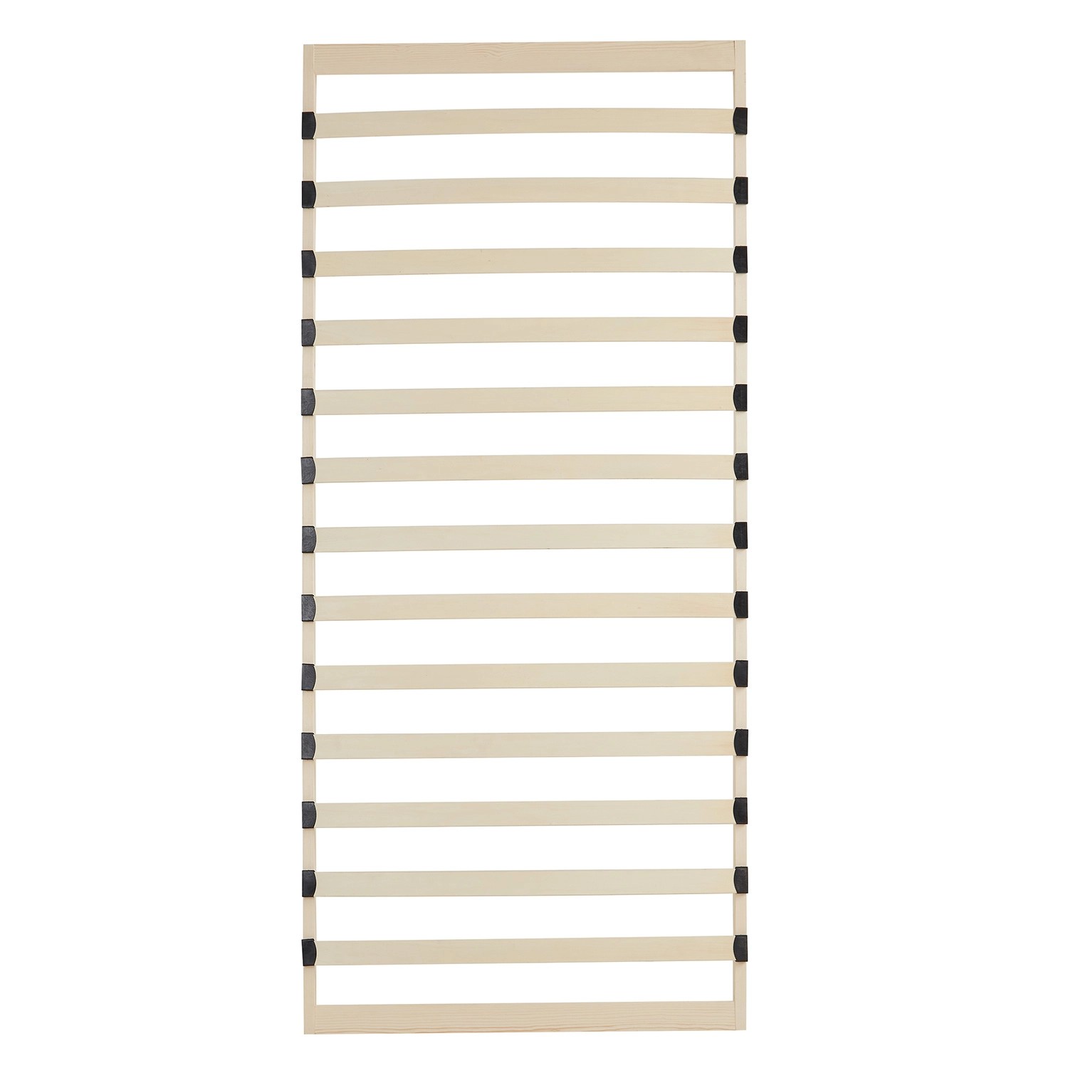 Homestyle4u Lattenrost 90x200 cm mit 13 Federholzleisten und Holzrahmen.