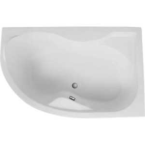 Bad Land Badewanne Eckwanne DORA 170x110 Rechts Mit AcrylSchürze Ablauf Füße