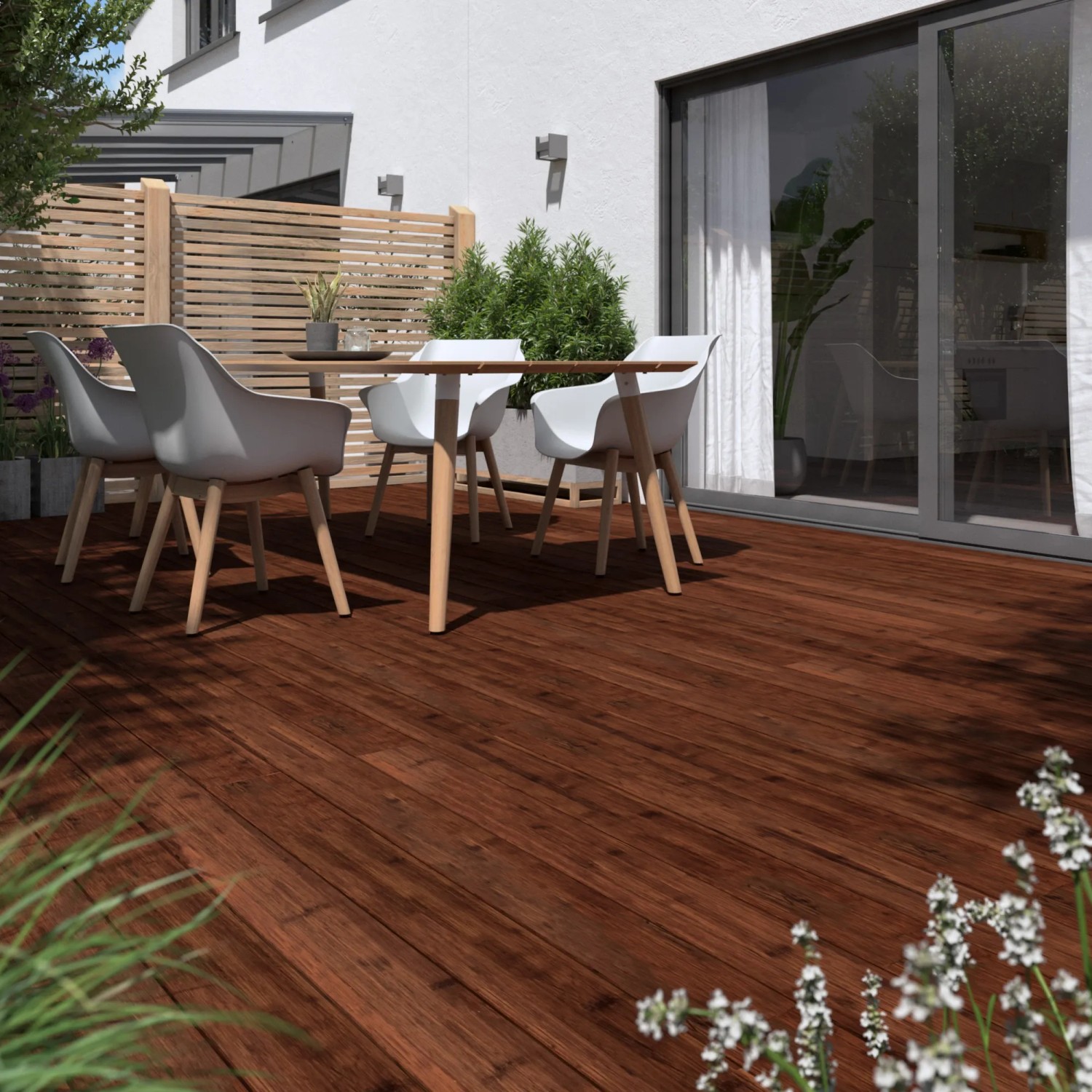 TraumGarten Bambus Terrassendielen Dreamdeck 2cm x 14cm x 220cm kaufen bei  OBI