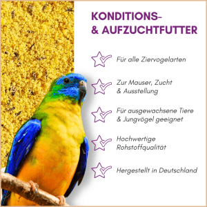 Optimax Aufzuchtfutter für Vögel